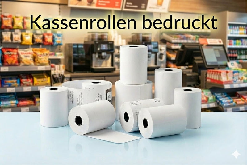 Kassenrollen bedruckt