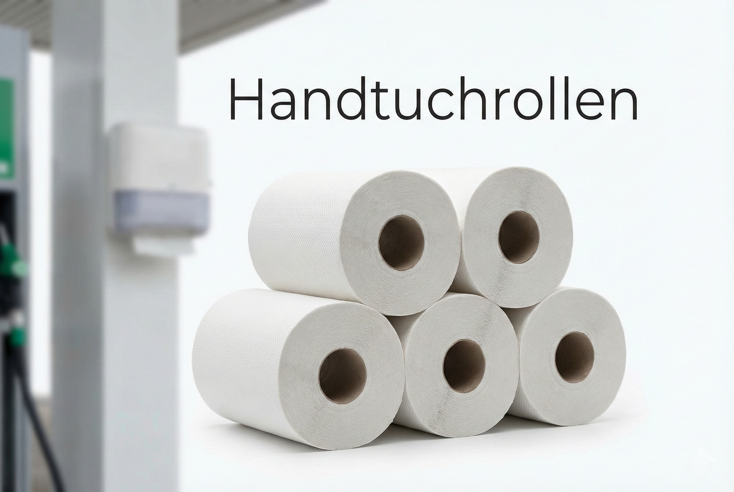 Papierhandtuchrollen